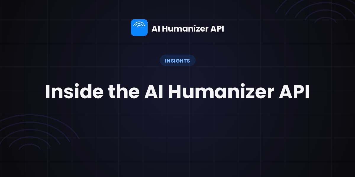Top 10 AI Humanizer APIs Compared: Features, Pricing, and Performance